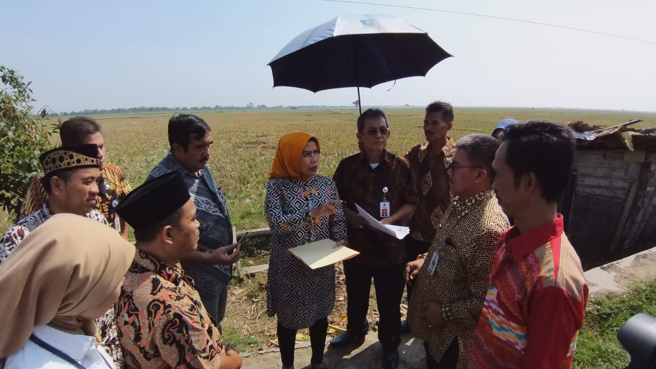 Bupati Serang Tinjau Lokasi Lahan Islamic Center