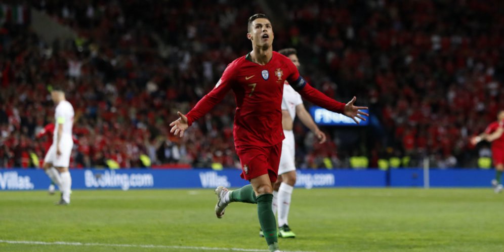 Ronaldo Selalu Bikin Gol di Turnamen Besar