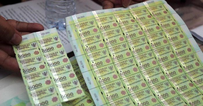 Sri Mulyani Ungkap Alasan Bea Meterai jadi Rp 10.000