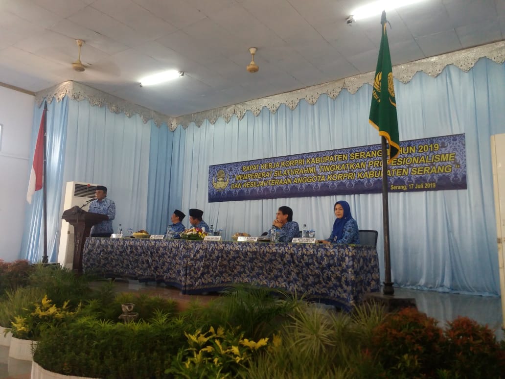 Eksistensi Korpri belum Begitu Terlihat, Ini Harapan Wakil Bupati Serang