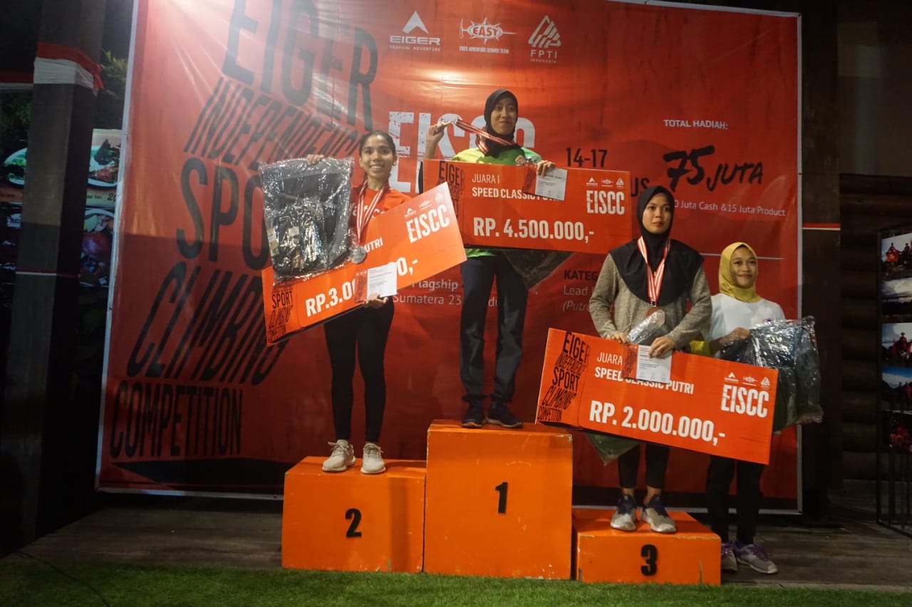 Atlet Panjat Tebing Banten Raih Perak di Kejuaraan EISCC 2019
