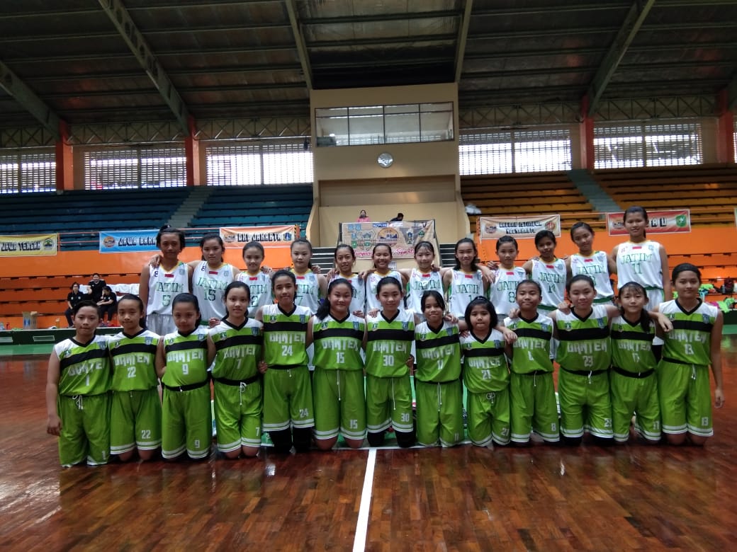 Tim KU-12 Putri Banten Raih Perak Kejurnas