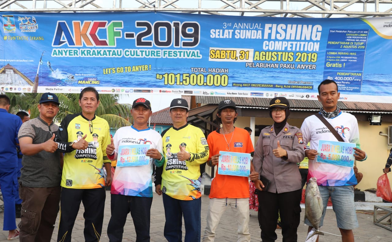 Lomba Mancing Selat Sunda Tegaskan Anyer Aman