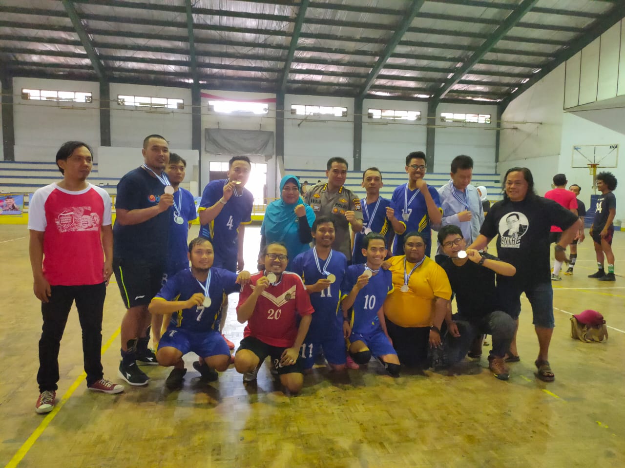 Kabupaten Serang Runner-Up Cabor Futsal Eksebisi Porwaban 2019