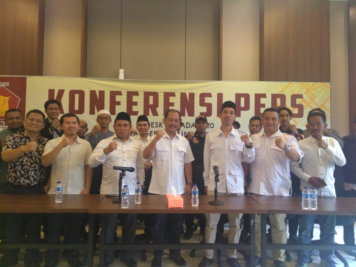 Petahana Resmi Lamar Partai Gerindra