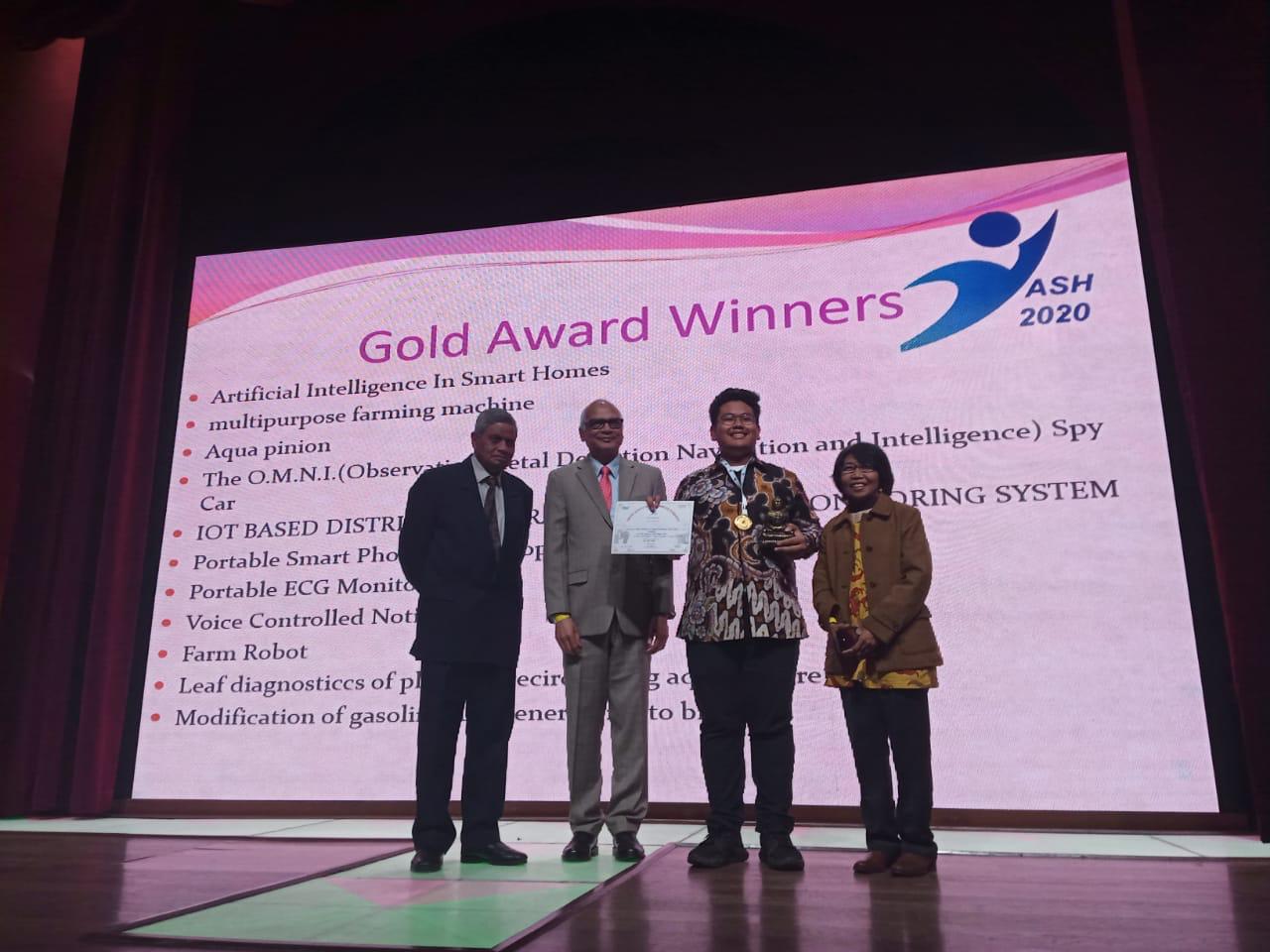 Kompetisi Sains di India, Putra Bupati Serang Raih Emas