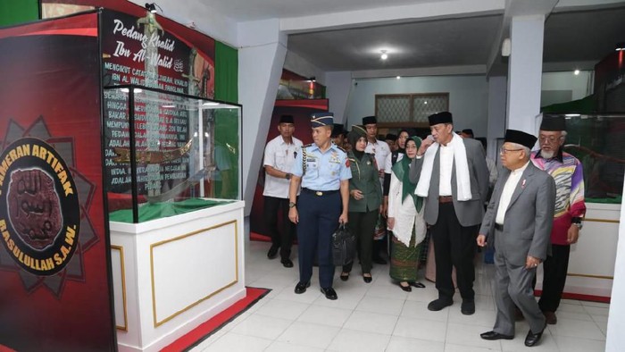 Wapres Ma’ruf Buka Pameran Artefak Nabi di Banten: Semoga Berkah