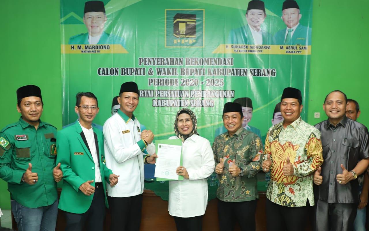 PPP Usung Kembali Petahana di Pilkada Kabupaten Serang