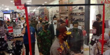 TNI, Polri & Pemkot Serang Cek Kesiapan New Normal di Pusat Perbelanjaan