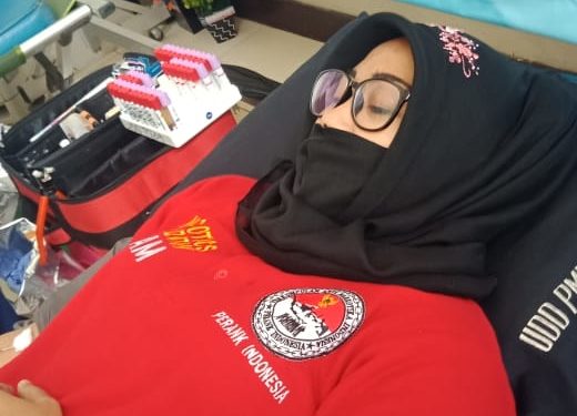 Sambut HANI 2020, BNNP Banten Gelar Donor Darah