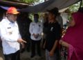 Wali Kota Serang Berikan Bantuan Sembako Kepada Korban Kebakaran di Walantaka