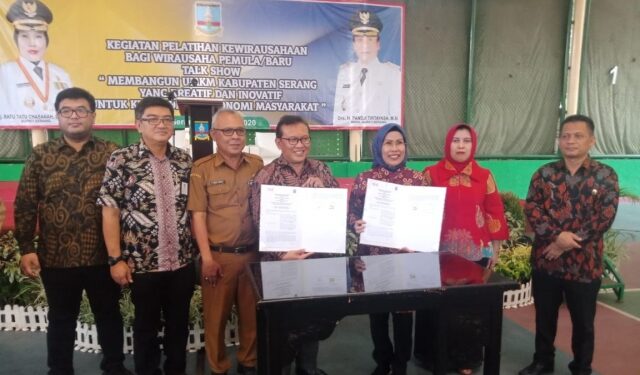 17 Produk UMKM di Kabupaten Serang Masuk Minimarket