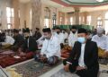 Wali, Wakil Walikota beserta OPD Kota Serang Laksanakan Sholat Idul Adha di Masjid Al-Madani Pemkot Serang