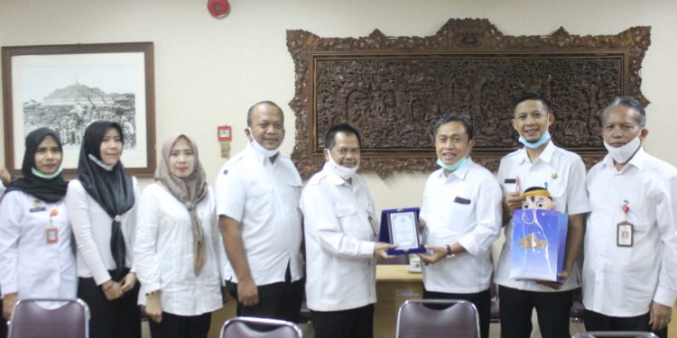 Wakil Walikota Serang Kunker ke Perpustakaan Nasional RI