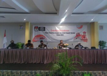 KPU Kabupaten Serang Gelar Sosialisasi Pencalonan
