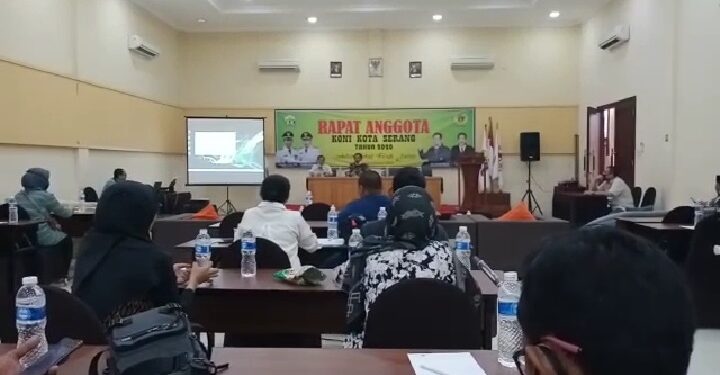 Jelang RAT KONI Kota Serang 2020, Panitia Lakukan Geladi Kotor