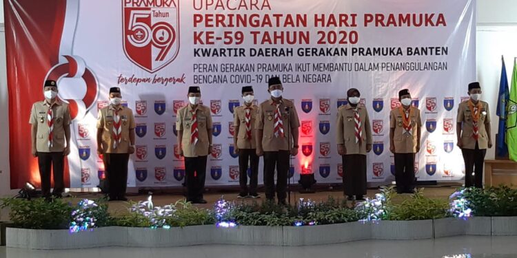 Wagub Perintahkan Gerakan Pramuka Aktif Penanggulangan Pandemi covid 19