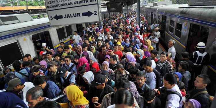 Penumpang Jasa KRL Meningkat dari Sebelumnya