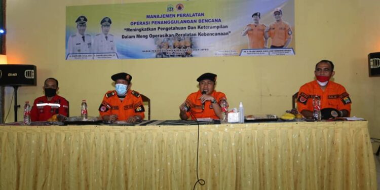 Wakil Walikota Serang Buka Kegiatan Manajemen Peralatan Operasi Penanggulangan Bencana