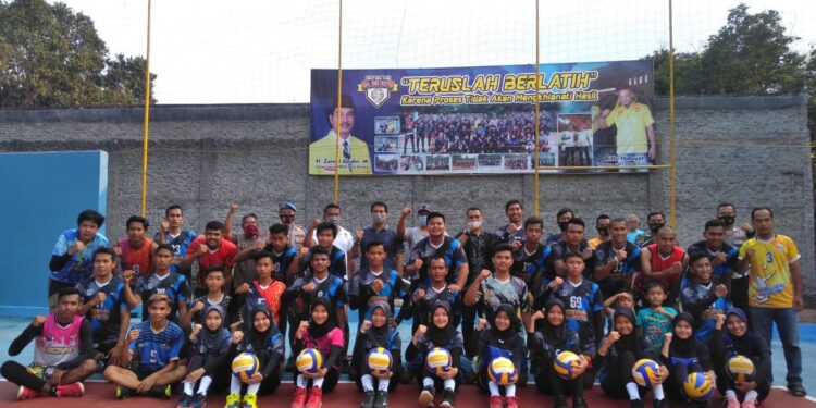 Pembinaan Olahraga Bola Voli di Kota Serang Terus Menggeliat