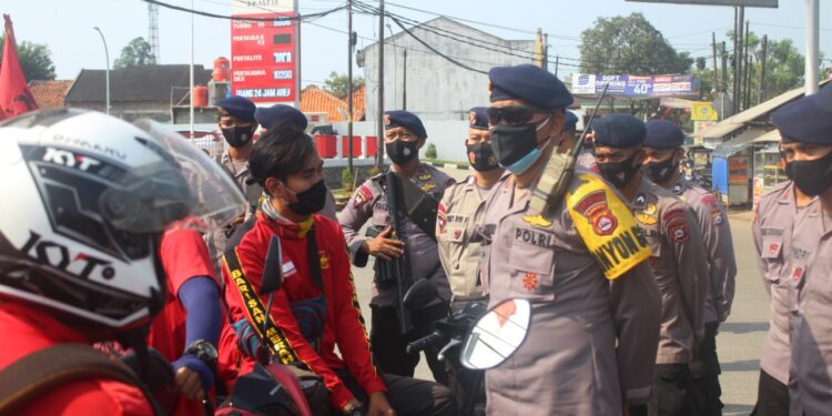 Ini Pesan Kapolda Banten Kepada Buruh yang Melakukan Aksi Demo