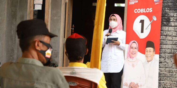 Jelang Pilkada Kabupaten Serang, Tatu dan Pandji Blusukan ke Kampung