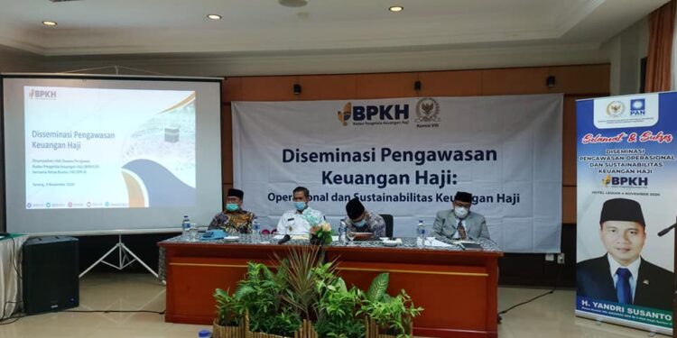 Walikota Serang Hadiri Acara Sosialisasi Desiminasi Pengawasan Keuangan Haji