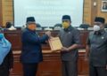 Pjs Bupati Kabupaten Serang Sampaikan Nota Keuangan RAPBD 2021