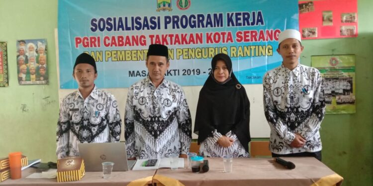 Program kerja PGRI Taktakan Mulai Disosialisasikan