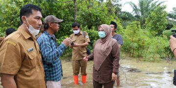Bupati Irna Segera Kordinasi Dengan BBWSC3 Terkait Banjir Dampak Luapan Sungai