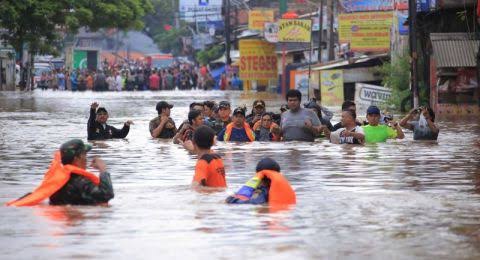 3 Kelurahan di Cipondoh Masih Terendam Banjir