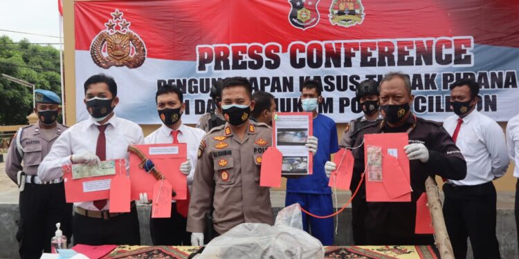 Kurang Dari 24 Jam Polsek Ciwandan Amankan Pelaku Pencurian Kerbau