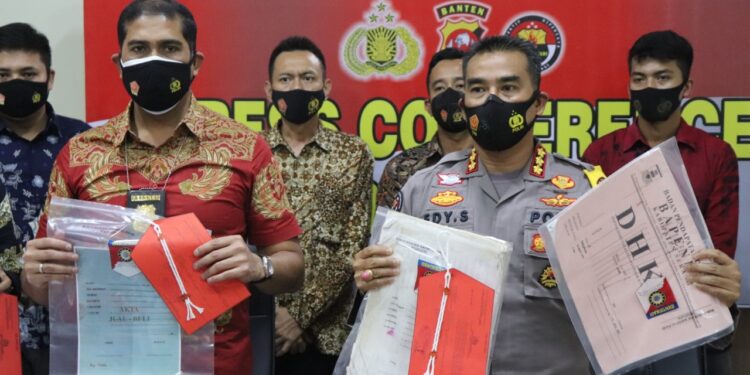 Polda Banten Bongkar Kasus Mafia Tanah, 3 Orang Jadi Tersangka