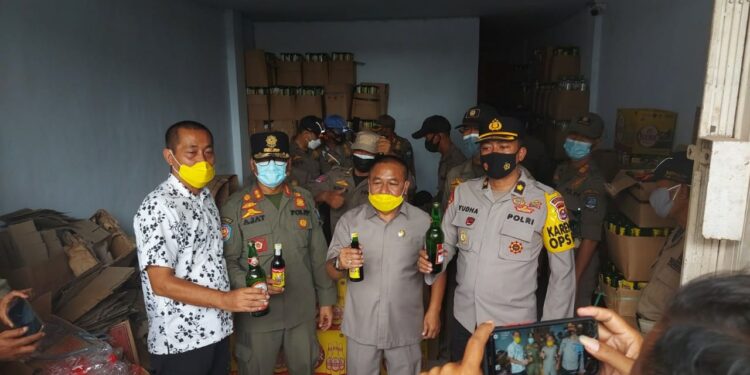 Agendakan Razia Pekat Demi Terwujudnya Trantibum