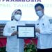 Dinkes Antarkan Bupati Serang Raih Penghargaan dari Kemenkes