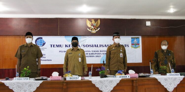 Soal Batas Wilayah Kabupaten Serang, Sekda Minta Kades dan Camat Tak Ego