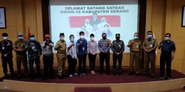 Forkopimda Kabupaten Serang Pastikan Pasokan Oksigen Aman