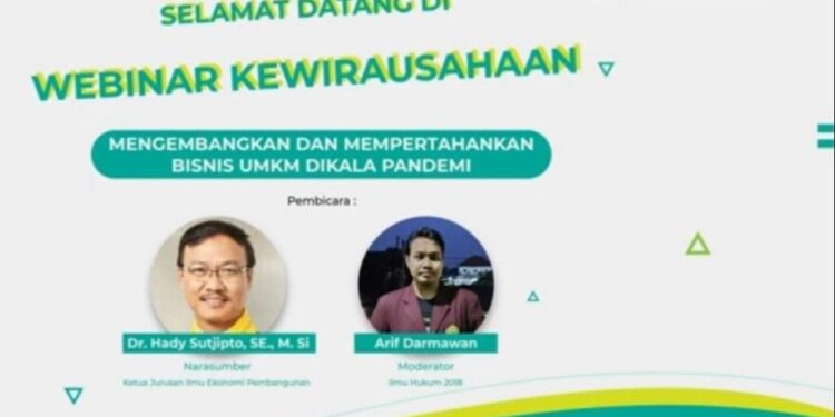 Mahasiswa Untirta Berikan Semangat Untuk Penggiat UMKM Desa Talagasari di Masa Pandemi 