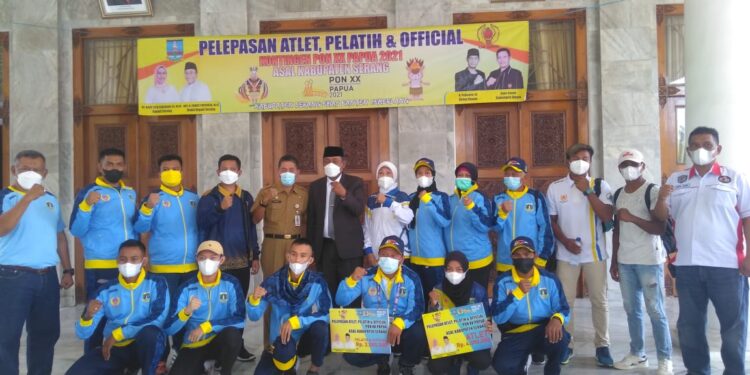 Pandji Berharap Semua Atlet Kabupaten Serang yang Ikut PON Dapat Emas