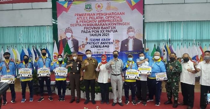 Peraih Medali PON XX Papua Dapat Apresiasi