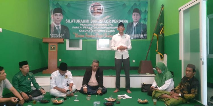 Usai Terima Salinan SK, DPC PPP Pandeglang Rapatkan Barisan