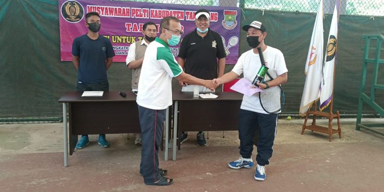 Pelti Kabupaten Tangerang Ingin Miliki Petenis Muda Potensial