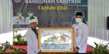 Bupati Tangerang Resmikan Sanitren Ponpes Asma’ul Husna