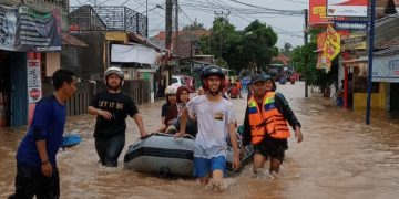 Ibu Kota Provinsi Banten Terendam Banjir
