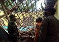 Cuaca Ekstrem di Kabupaten Serang, Sebuah Sekolah Ambruk