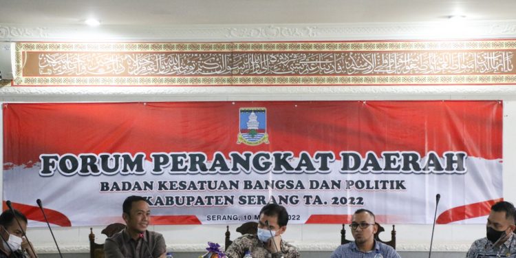 Kesbangpol Kabupaten Serang Deteksi Dini Kerawanan Jelang Pemilu