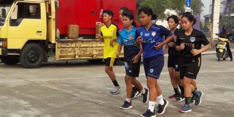 Kabupaten Tangerang Pede Futsal Putri Raih Emas
