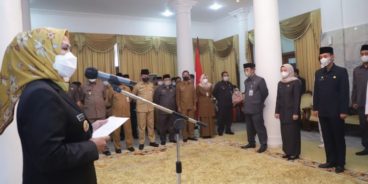 Bupati Serang Lantik Ratusan Pejabat