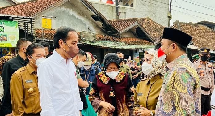 Presiden Respon Aspirasi Bupati Serang, Pasar Baru Baros Bakal Dibangun