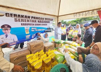 Pemkab Serang Gelar Gerakan Pangan Murah di 27 Kopdes Merah Putih